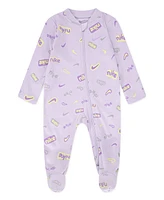 Nike Baby Girls or Boys Printed Footed Coverall