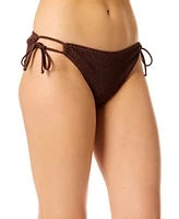 Salt + Cove Juniors' Metallic Side-Tie Bikini Bottoms, Exclusively at Macy's
