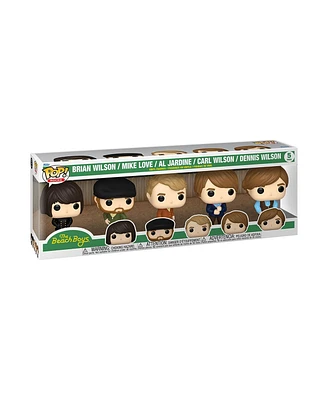 Funko Pop The Beach Boys 5-Pack Vinyl Figure Set