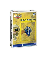 Funko Iron Maiden Powerslave 40th Anniversary Mummy Eddie Vinyl Figure Album Cover with Case