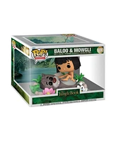 Funko Pop Moments The Jungle Book 1490 Baloo Mowgli Vinyl Figures