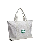 Logo Brands New York Jets Leopard Pattern Tote