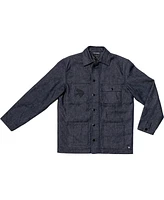 The Wild Collective Men's and Women's Navy Minnesota Vikings The Vikings International Collection designed by Leah and Chelsea Full-Snap Denim Jacket