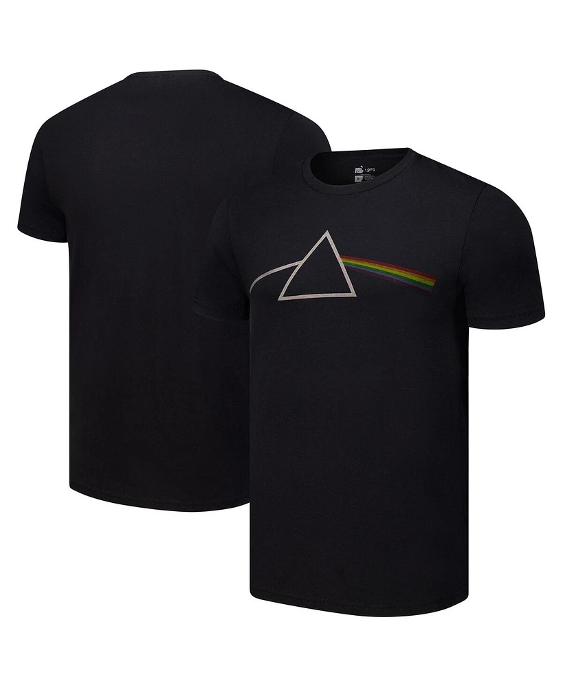 Section 119 Men's and Women's Black Pink Floyd Dark Side Of The Moon Tri-Blend T-Shirt