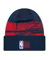 New Era Men's Navy Washington Wizards Tip-Off Cuffed Knit Hat