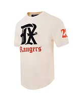 Pro Standard Men's Cream Texas Rangers City Connect T-Shirt