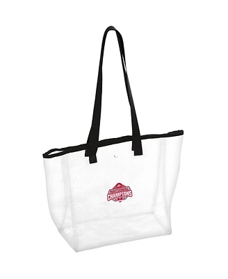 Logo Brands Ohio State Buckeyes College Football Playoff 2024 National Champions Clear Tote Bag