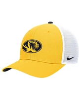 Nike Men's Gold Missouri Tigers Rise Adjustable Trucker Hat