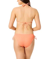 Salt Cove Juniors Luster Shine Triangle Bikini Top Bottoms Exclusively At Macys