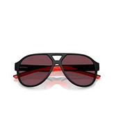 Scuderia Ferrari Unisex Large Sunglasses, FZ6014U