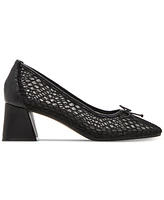 Madden Girl Emily-m Mesh Block-Heel Ballet Pumps