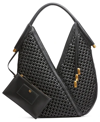 Donna Karan New York Baldwin Large Woven Shoulder Bag