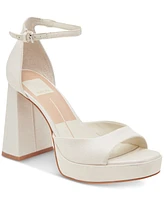 Dolce Vita Women's Pandro Wide Width Two-Piece Platform Dress Sandals