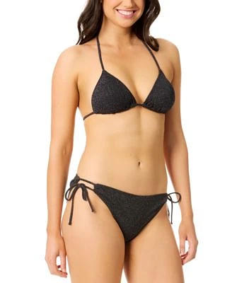 Salt Cove Juniors Metallic Triangle Bikini Top Bottoms Exclusively At Macys