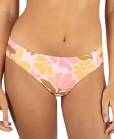 Hurley Juniors' Isola Max Printed Bikini Bottoms