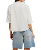 Free People Women's Denmark Cotton Polo