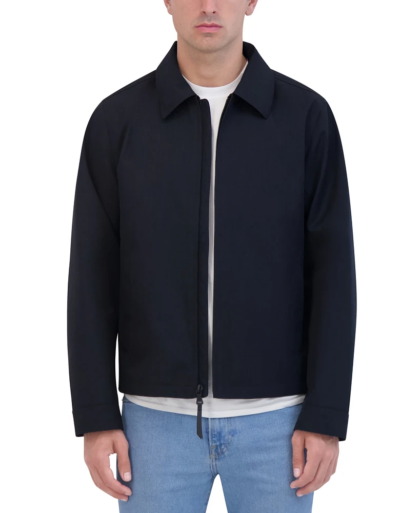 Robert Graham Men's Textured Full-Zip Water-Resistant Jacket