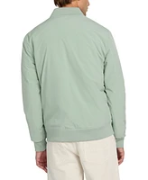 Guess Men's Lightweight Logo Full-Zip Bomber Jacket