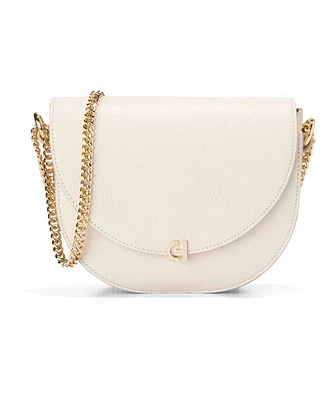 Cole Haan Evie Chain Small Saddle Bag
