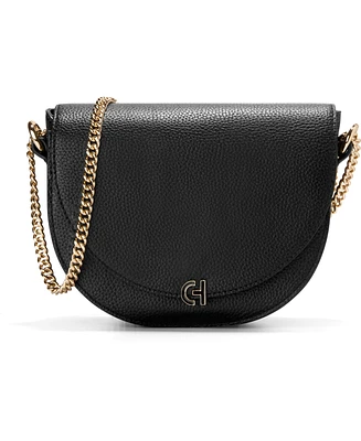 Cole Haan Evie Chain Small Saddle Bag