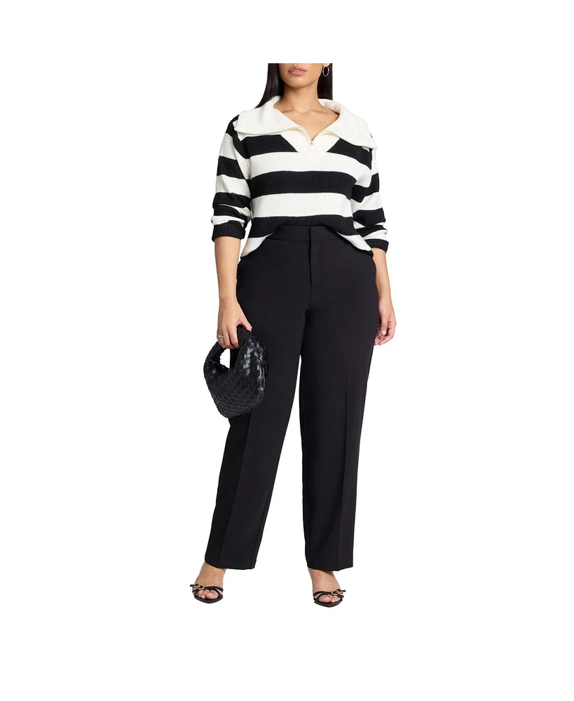 Eloquii Plus The 365 Straight Leg Pant