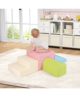 Climb and Crawl Block Play Set Soft and Safe Playground for Infants and Babies