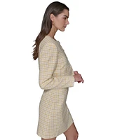 Karl Lagerfeld Paris Women's Elegant Boucle Jacket