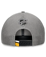 Fanatics Men's Gray Pittsburgh Penguins Authentic Pro Home Ice Trucker Adjustable Hat