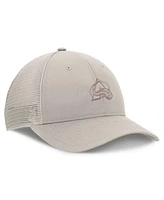 Fanatics Women's Tan Colorado Avalanche Authentic Pro Road Trucker Adjustable Hat