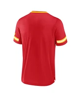 Fanatics Men's Red Kansas City Chiefs Stripe Stacking T-Shirt