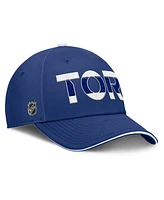 Fanatics Men's Blue/White Toronto Maple Leafs Authentic Pro Rink Team Code Flex Hat