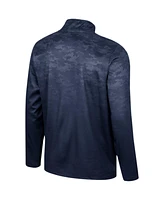 Colosseum Men's Navy Georgetown Hoyas The Machine Half-Zip Jacket