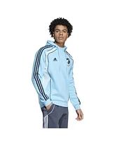 Adidas Men's Light Blue Minnesota United Fc 2025 Travel Pullover Hoodie