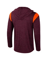 Colosseum Men's Maroon Virginia Tech Hokies Dozer Half-Zip Windshirt