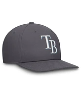 Nike Men's Gray Tampa Bay Rays Pro Performance Snapback Hat