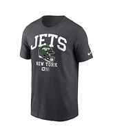 Nike Men's Anthracite New York Jets Helmet Essential T-Shirt