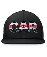 Fanatics Men's Black Carolina Hurricanes Authentic Pro Rink Snapback Hat