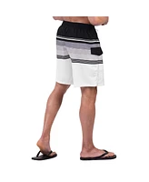 G-iii Sports by Carl Banks Men's Black/White San Diego Padres Jump Shot Volley Board Shorts