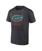 Fanatics Men's Charcoal Florida Gators Fundamentals Halved Team T-Shirt