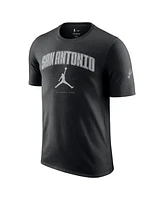 Jordan Men's and Women's Black San Antonio Spurs Essential Cities T-Shirt