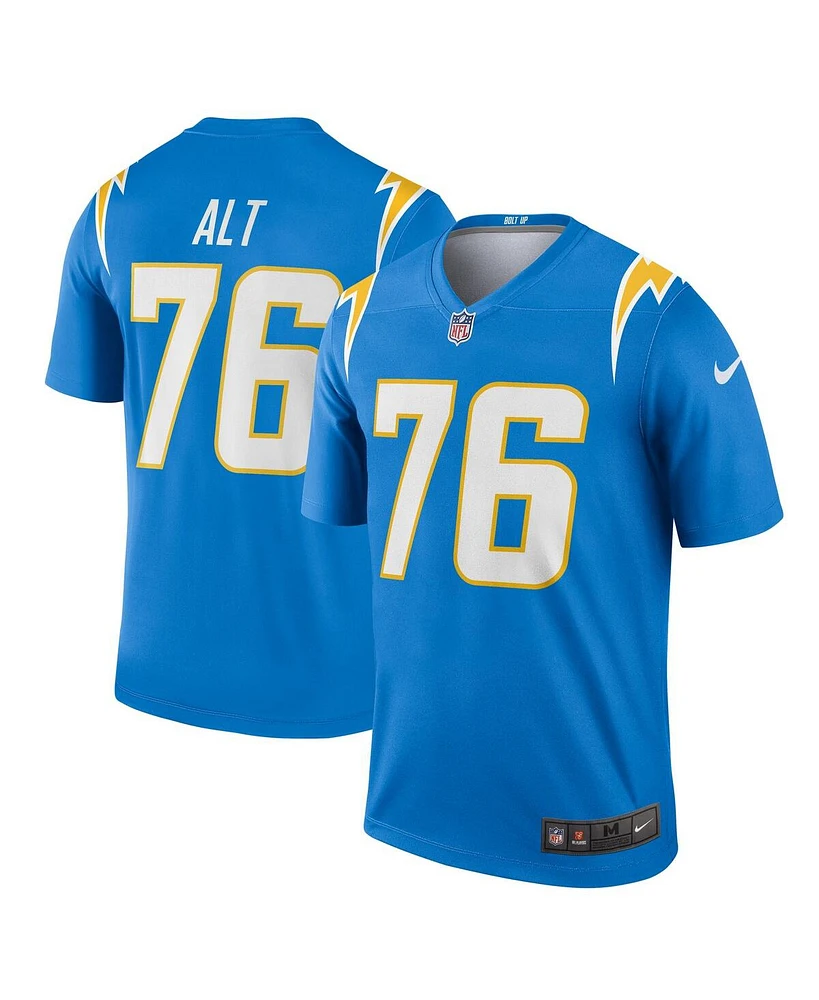 Nike Men's Joe Alt Powder Blue Los Angeles Chargers Team Legend Player Performance Jersey