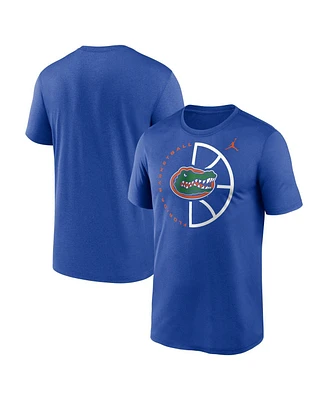 Jordan Men's Royal Florida Gators Legend Basketball Icon Performance T-Shirt