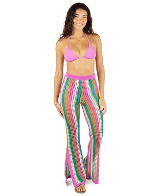 Hurley Juniors' Crocheted Cover-Up Beach Pants