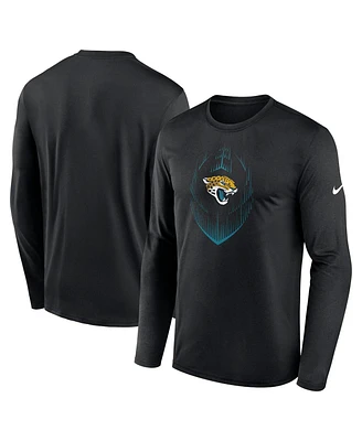 Nike Men's Black Jacksonville Jaguars Legend Icon Long Sleeve T-Shirt