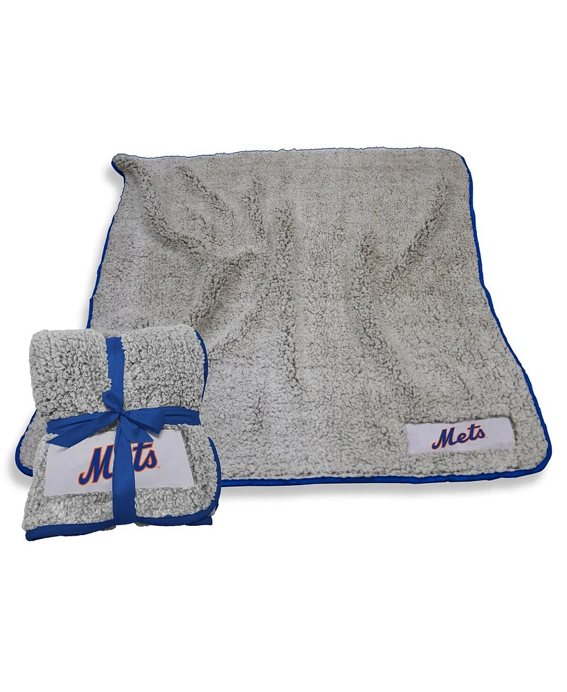 Logo Brands New York Mets 50" x 60" Frosty Fleece Team Blanket