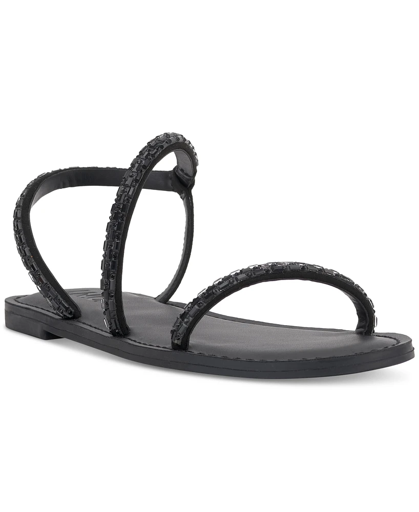 I.n.c. International Concepts Women's Mahlah Embellished Asymmetrical Sandals, Created for Macy's
