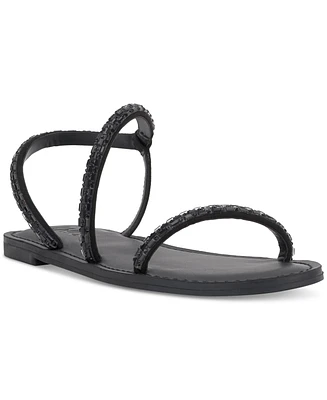 I.n.c. International Concepts Women's Mahlah Embellished Asymmetrical Sandals, Created for Macy's