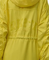 Dkny Women's Coated Satin Anorak Jacket