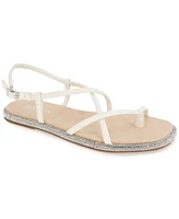 Kenneth Cole Reaction Women's Waltz Strappy Square Toe Flat Sandals
