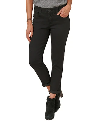 Democracy Petite Mid-Rise Skinny Ankle Jeans